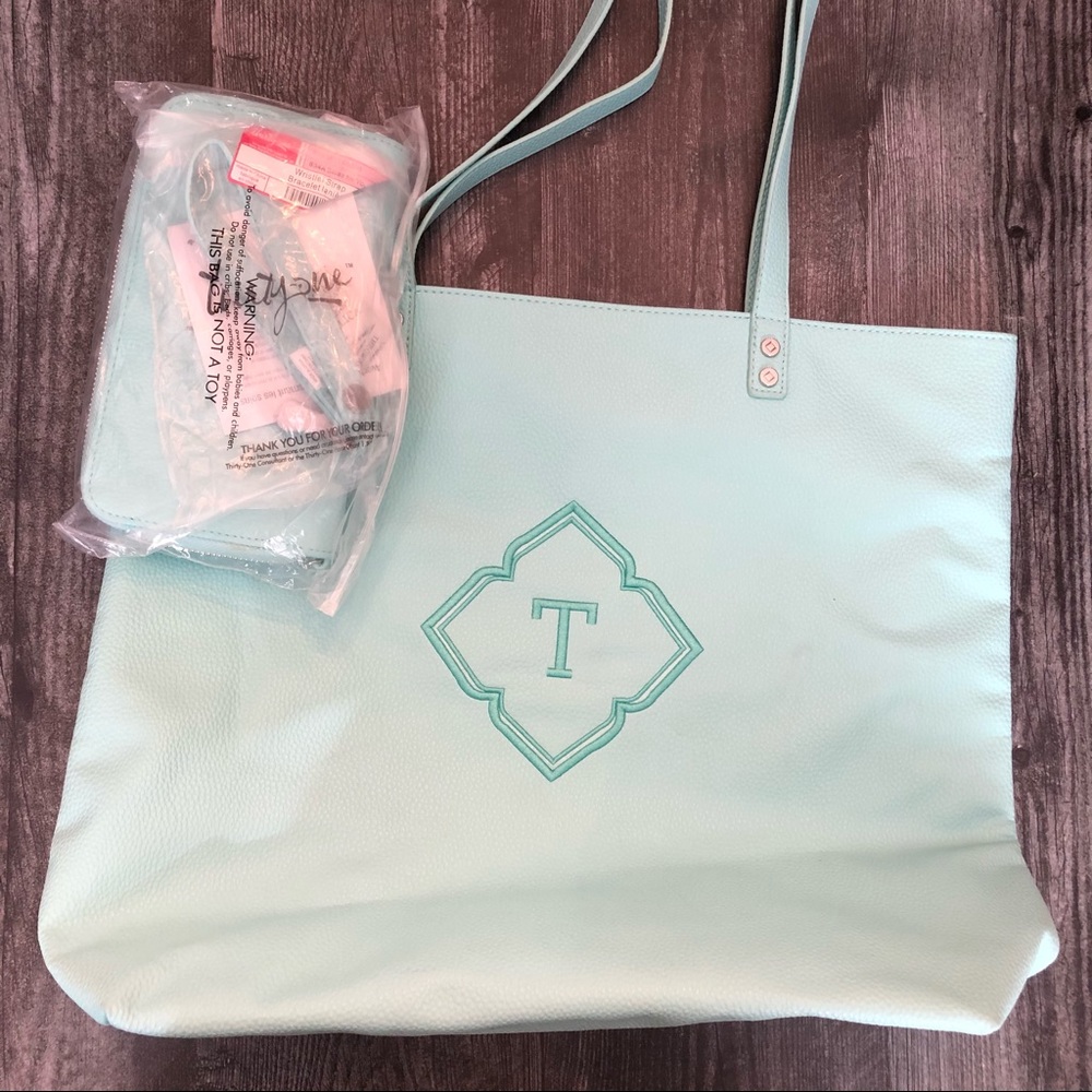 Around Town Tote SET 💎 Skies for You Pebble